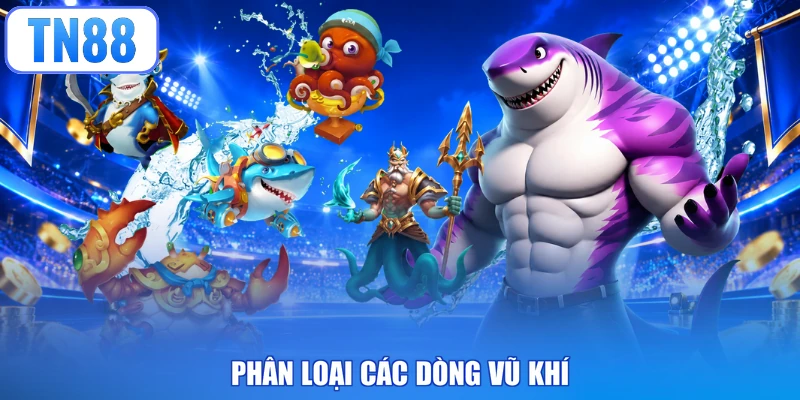 Phân loại các dòng vũ khí